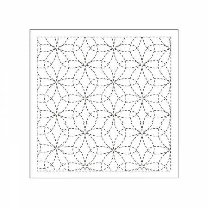 Sashiko Cloth No. 12 Hana-Zashi