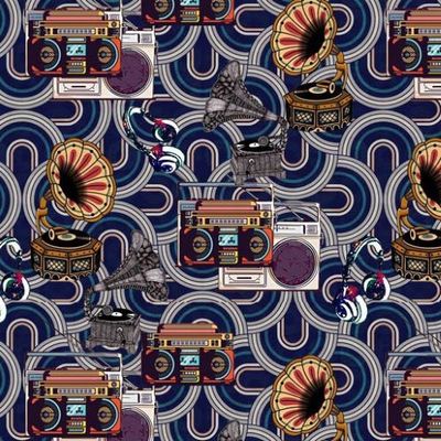 Retro Music per metre