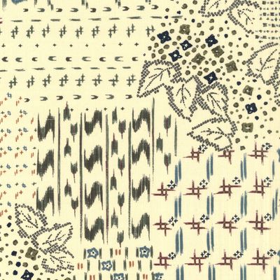 Cream Japanese Barkcloth