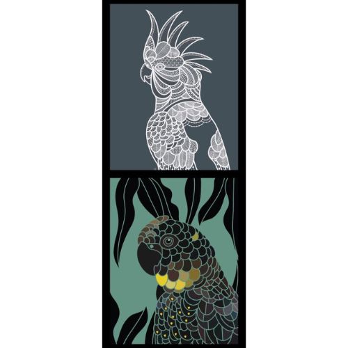 Cockatoo Panel - 45cm per panel