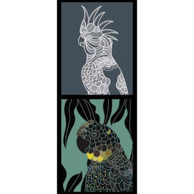 Cockatoo Panel - 45cm per panel