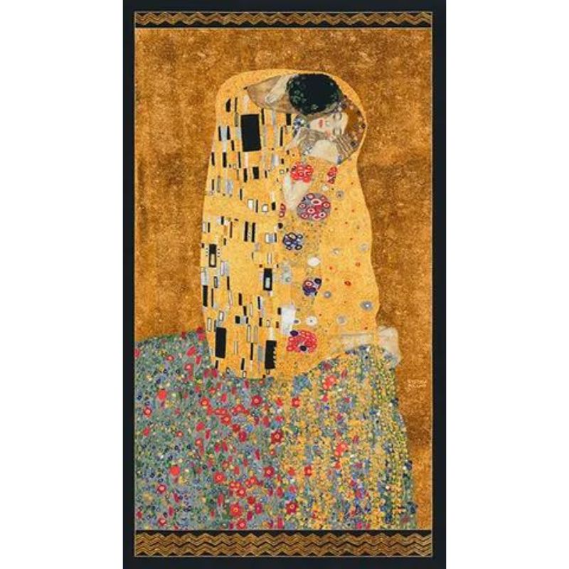 The Kiss - Gustav Klimt panel, Print: Panel