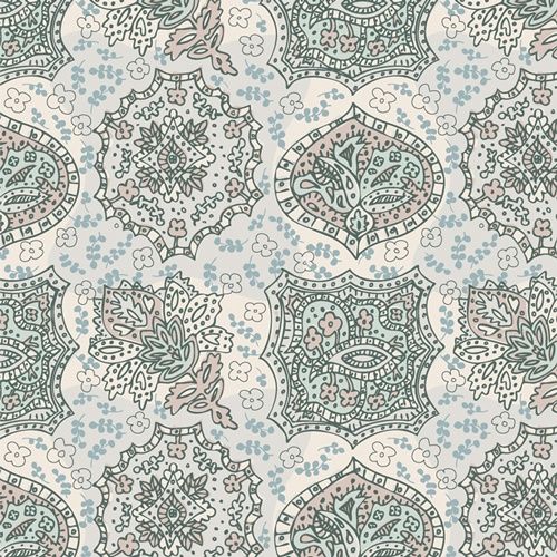 Shine On Paisley Clouds per metre