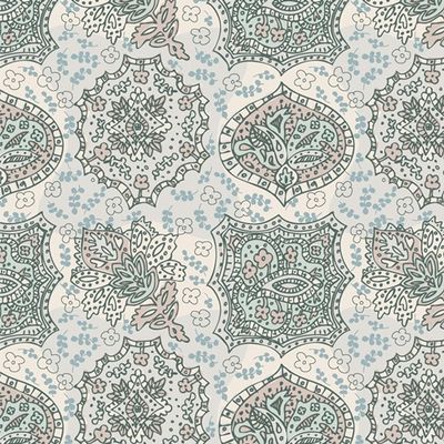Shine On Paisley Clouds per metre
