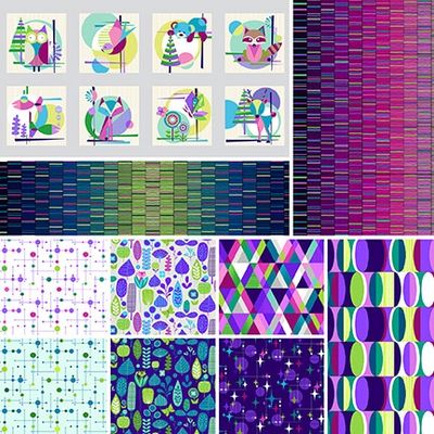 Mid Century Modern Range per metre
