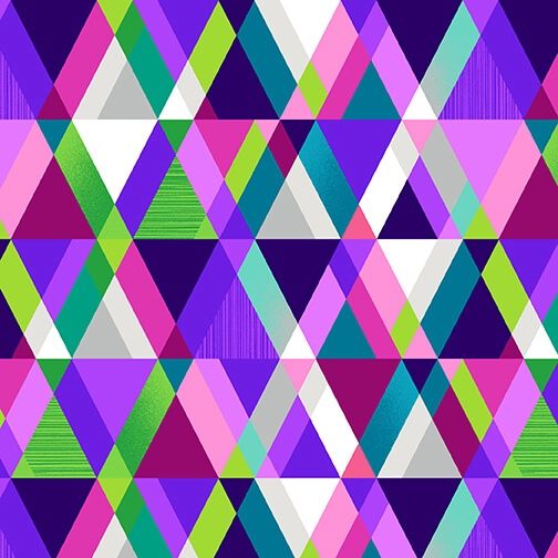 Mid Century Modern Range per metre, Name: 2640-58 Purple