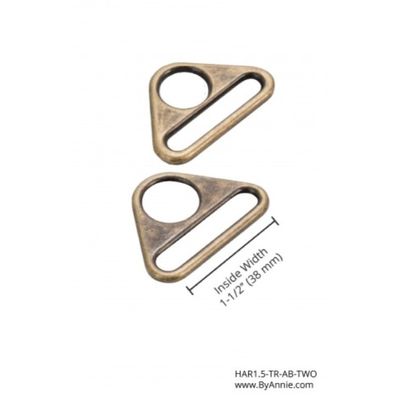 1.5-inch Triangle Rings - 2pk