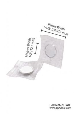 Sew-In-Magnet Snap Set 14mm - By Annie