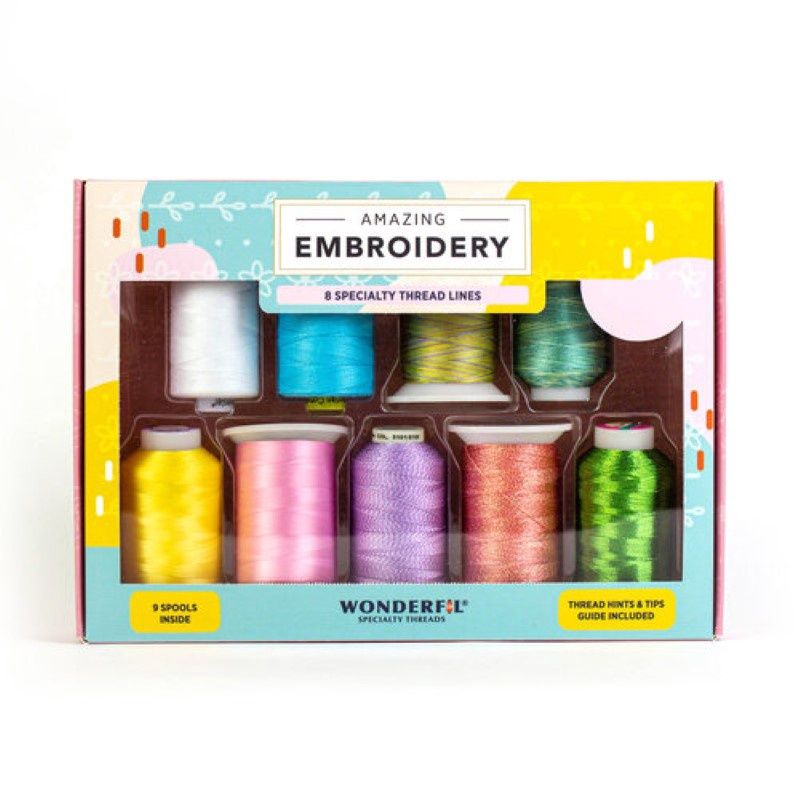 Amazing Embroidery 9 Spool Pack