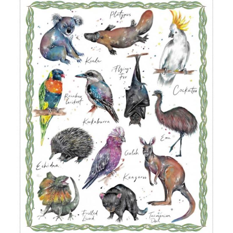 Australian Natives - Panel