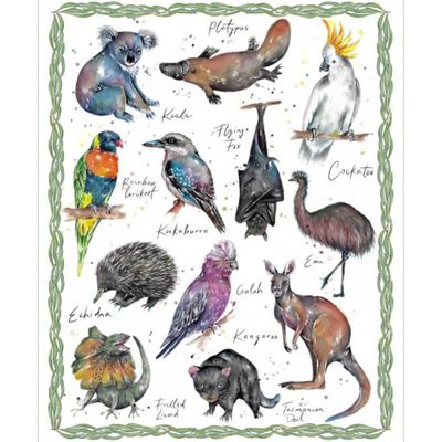 Australian Natives - Panel