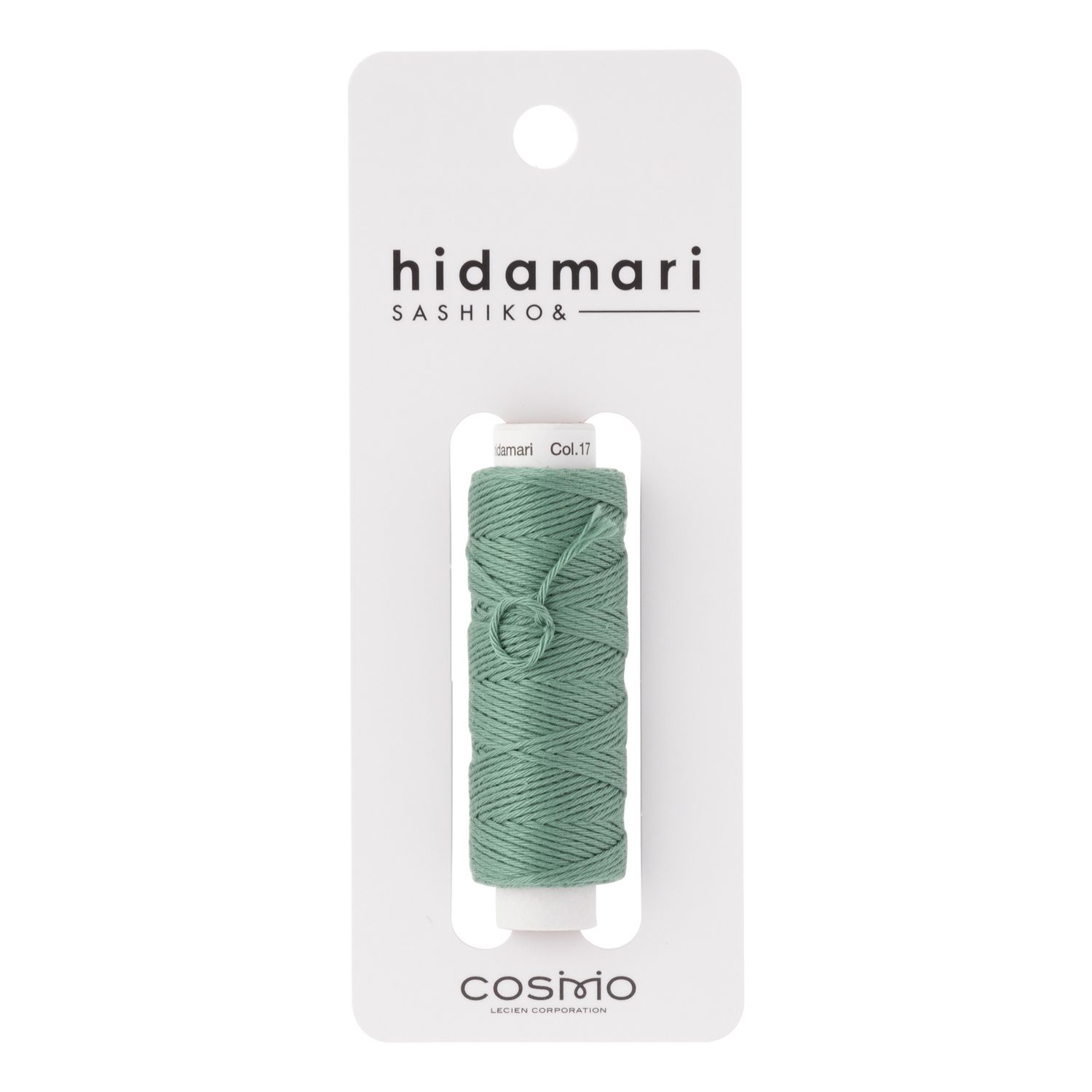 Sashiko Thread - Col 17 Green Foxtail 30mt