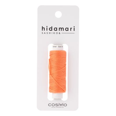 Sashiko Thread - Col 18 Cantaloupe 30mt