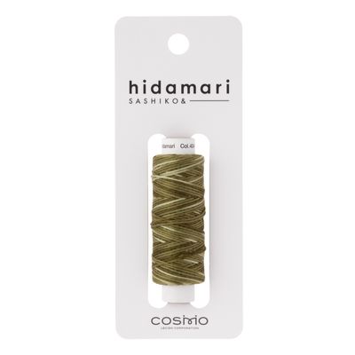 Sashiko Thread - Col 404 Green Tea 30mt