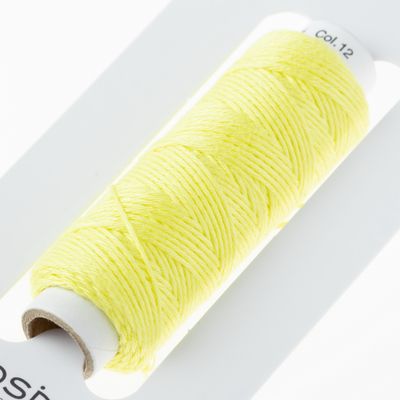 Sashiko Thread - Col 12 Quick Harvest Lemon 30mt