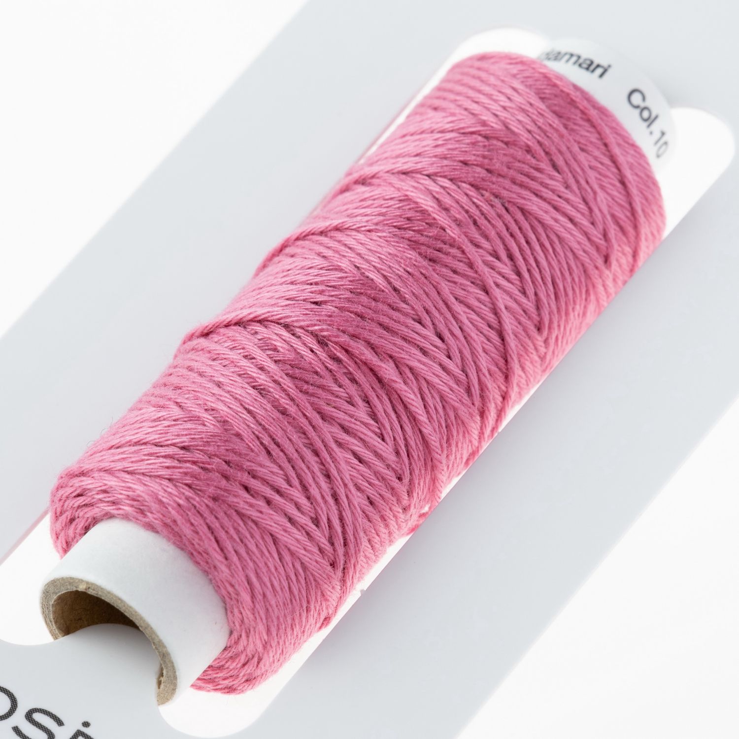 Sashiko Thread - Col 10 Raspberry Sorbet 30mt