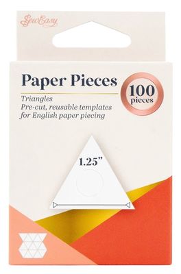 Triangles 1.25" 100pcs Paper Pieces