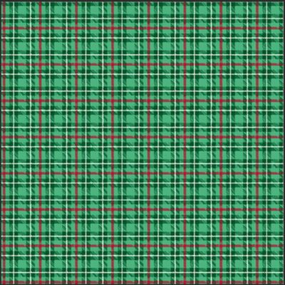 Warp &amp; Weft Holiday Multi Plaid Holly per metre
