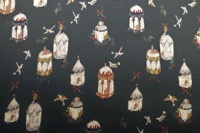 Avairy Lounge - Pewter per metre