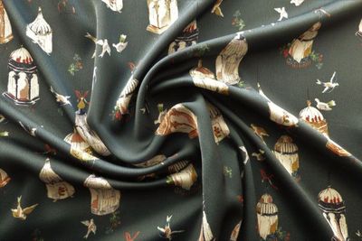 Avairy Lounge - Pewter per metre