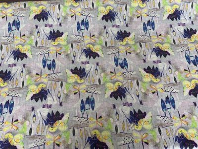 Dragonfly Indigo per metre