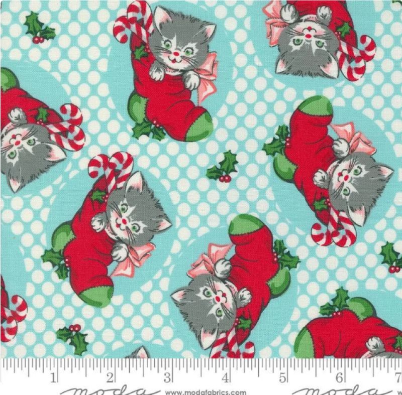 Kitty Christmas per metre