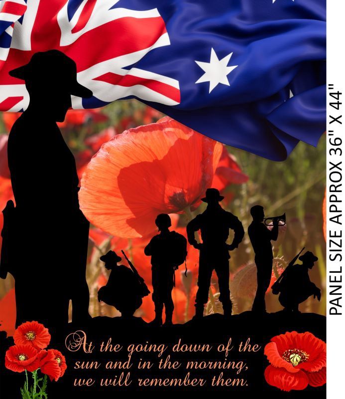 Remembering II Flag Panel ANZAC