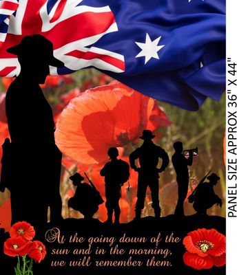 Remembering II Flag Panel ANZAC