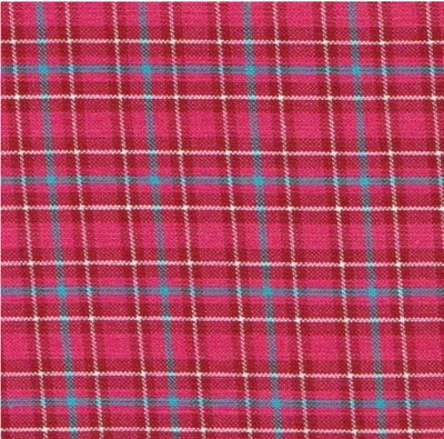 Warp &amp; Weft Holiday Multi Plaid Sugarplum per metre