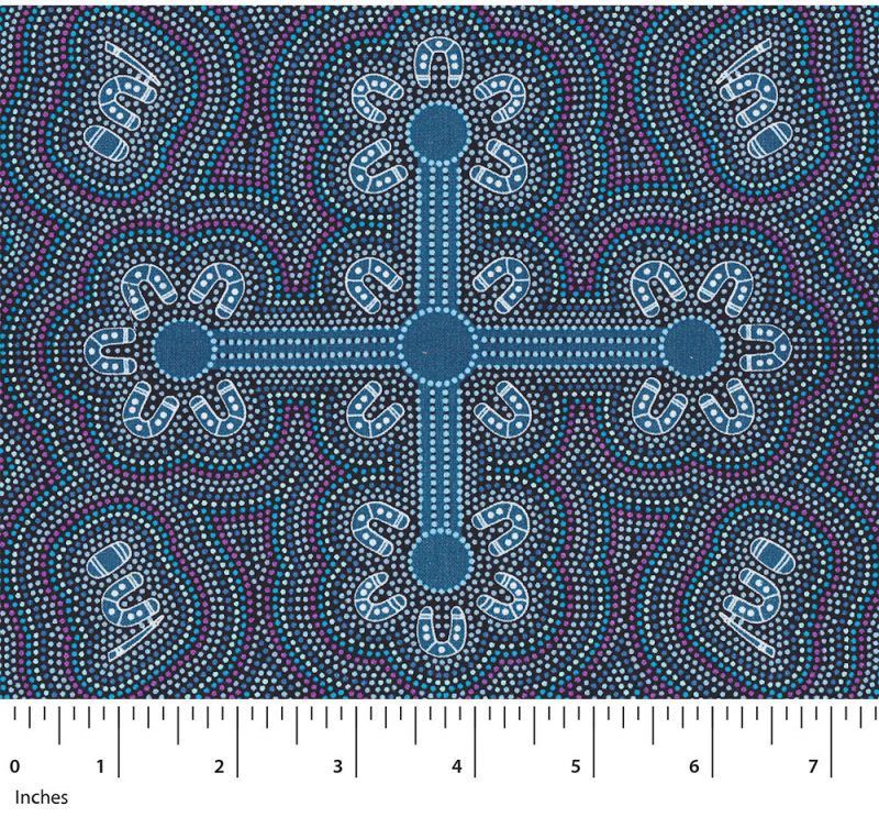 Ladies Dancing at Ceremony - Purple per metre