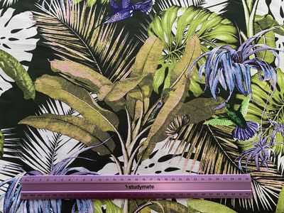Leaf Black per metre
