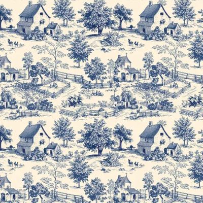 Toile de Jouy Range - per metre