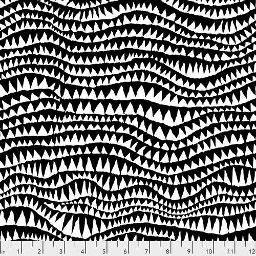 Sharks Teeth by Brandon Mably for Kaffe Fassett - per metre
