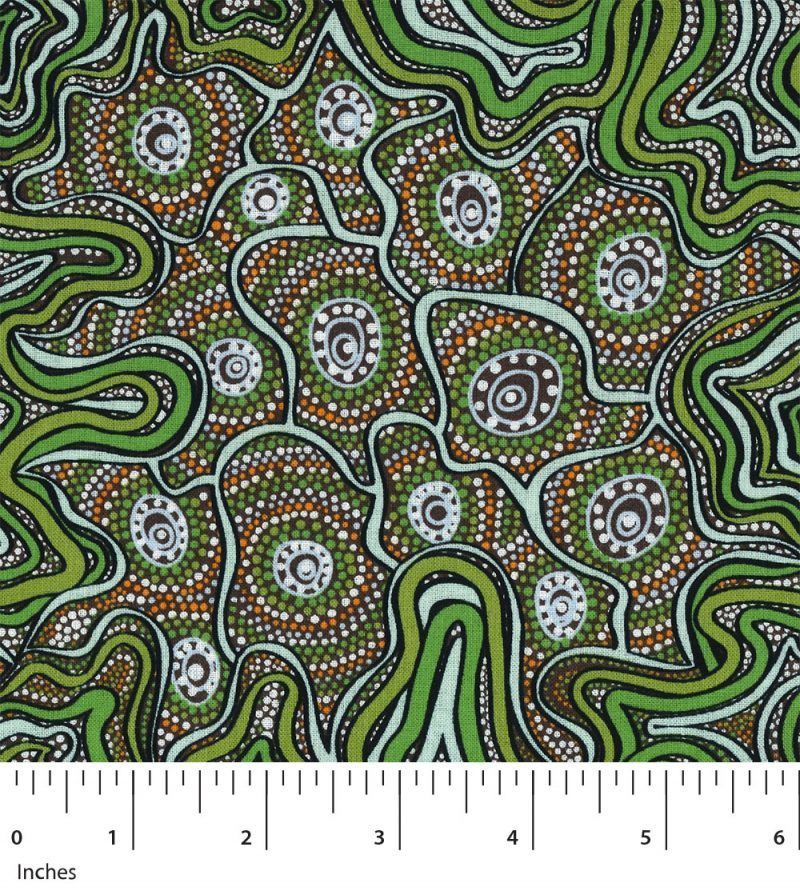 Meteors - Green per metre
