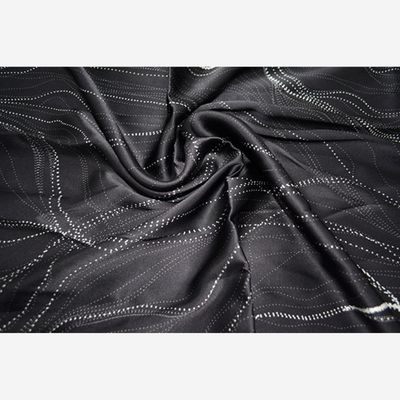 Sandhill Charcoal Silk Satin per metre