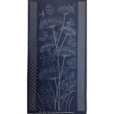Dandelion Sashiko Panel