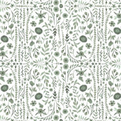 Plentiful Floral Range per metre