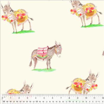Heather Ross by Hand Burros per metre