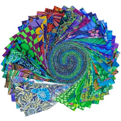 Kaffe Fassett August 2024 Cool Jelly Roll 40 Pieces