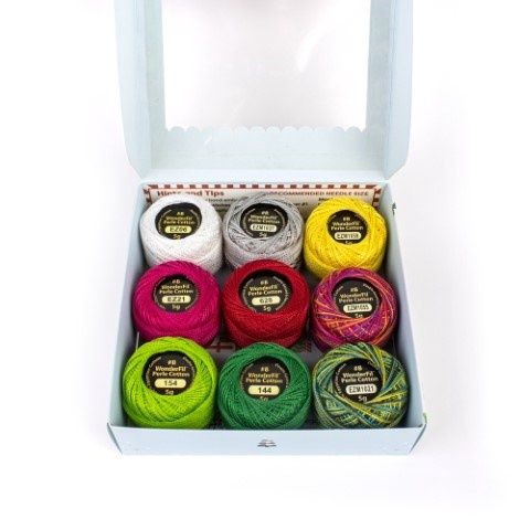 Eleganza Christmas Themed Box Set 8wt, Colours: Modern Christmas