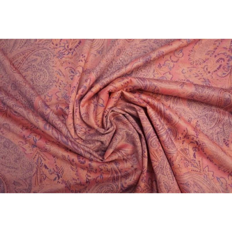 Sabrina Blush - Digital Jersey Print per metre