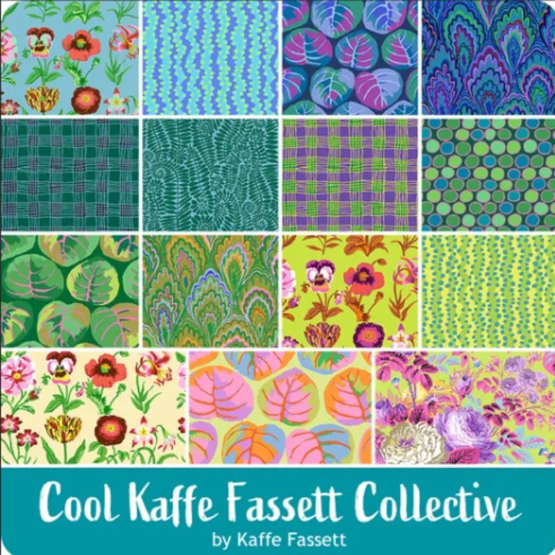 Feb 25 by Kaffe FQ Bundle Cool