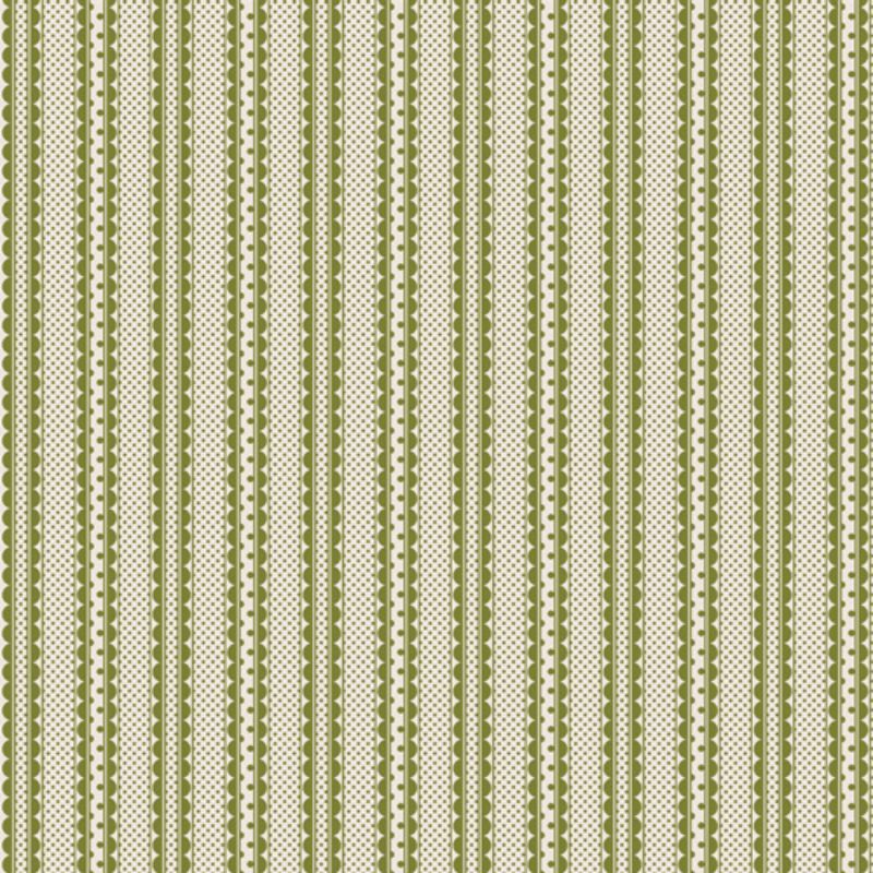 Legacy Stripe Moss per metre
