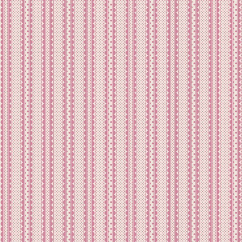 Legacy Stripe Rose per metre