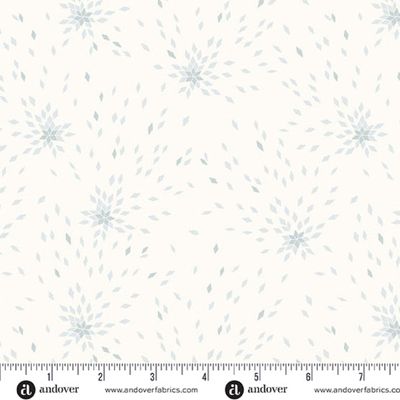 Memories Unfold - Blue per metre