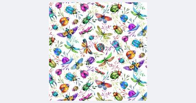 Luminous Insects White per metre