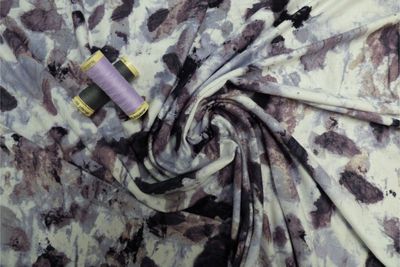 Mia - Smoke Jersey per metre