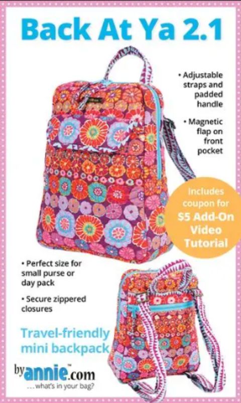 Back At Ya - By Annie Pattern