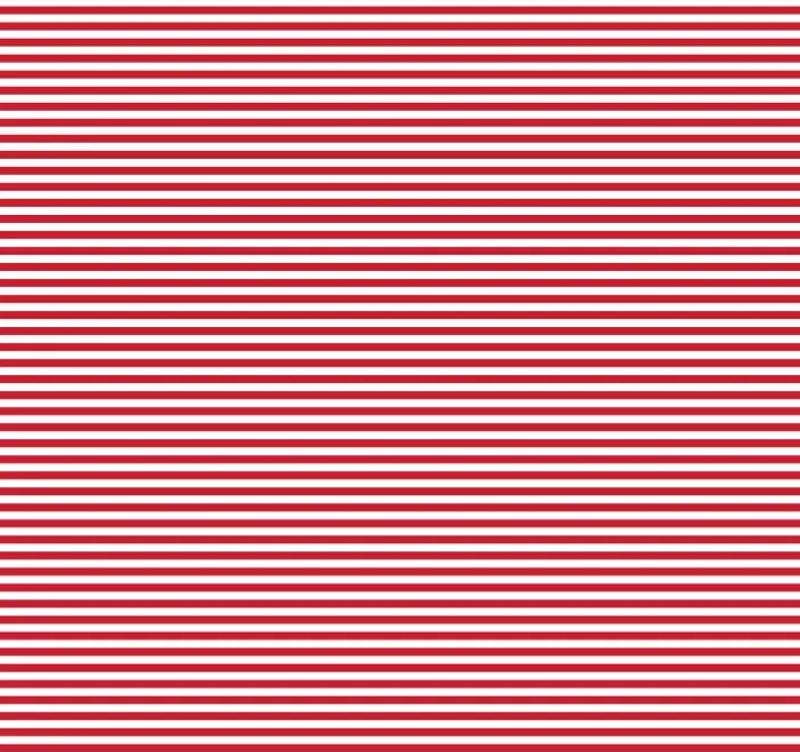 Bias 25mm - Stripe Red Delicious - per metre