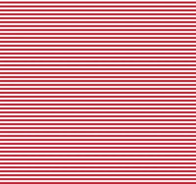Bias 25mm - Stripe Red Delicious - per metre